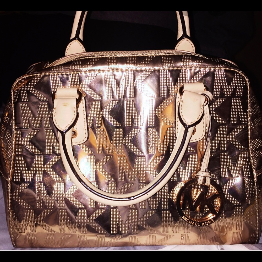 Rose gold MK Bag